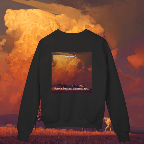 Journey to blue waters - Moletom Prime Fechado