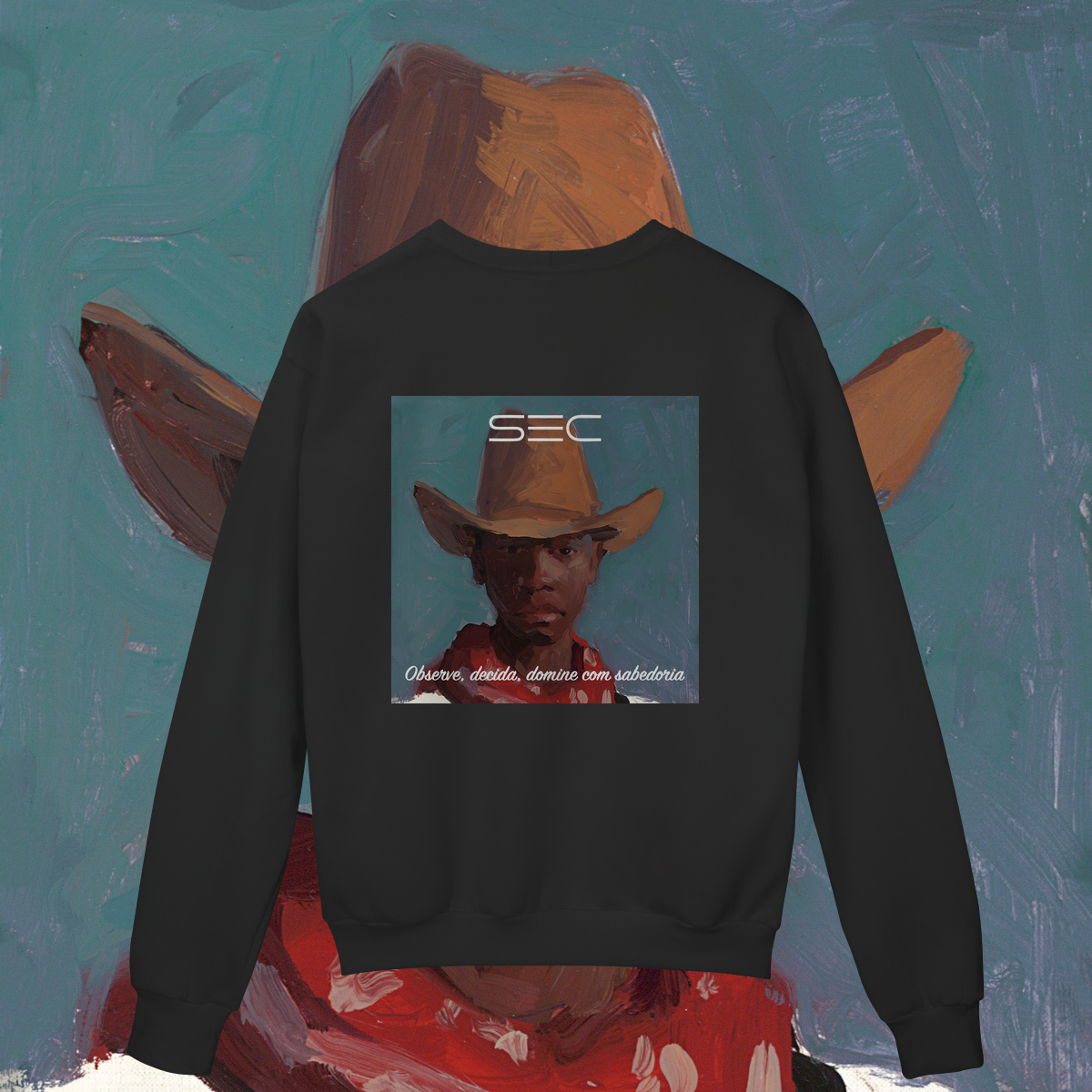 Nome do produto Larry the judge - Moletom Prime Fechado