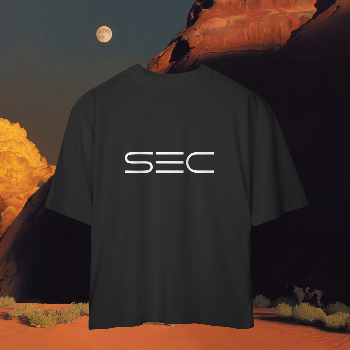 Nome do produto: Little Sheep - Camiseta Oversized