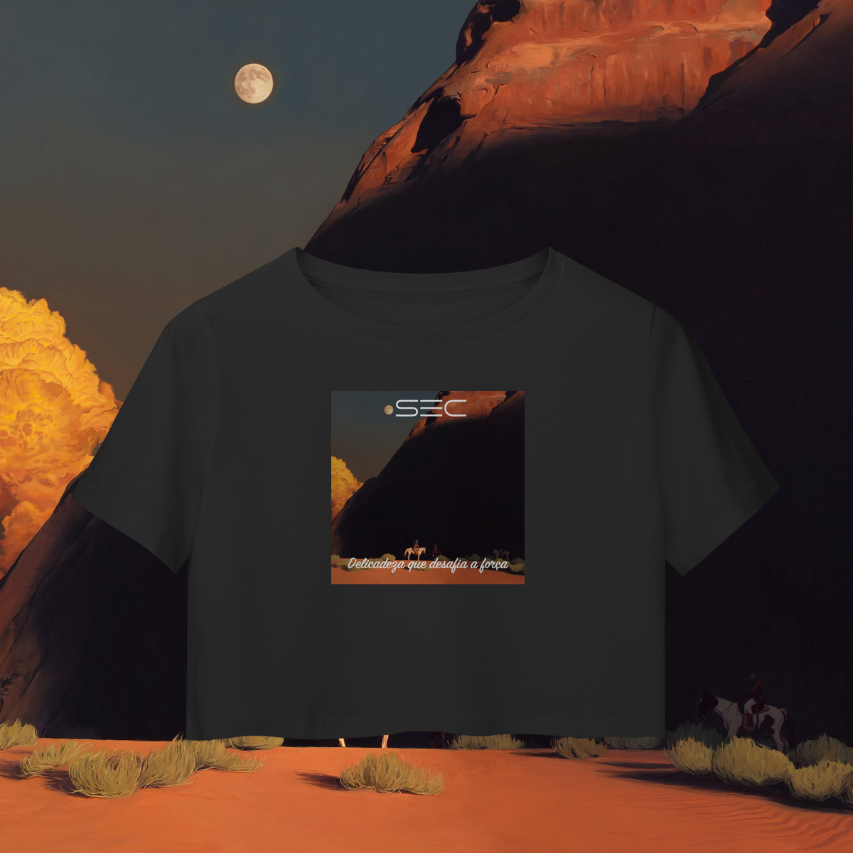 Nome do produto: Little Sheep - Camisa Cropped