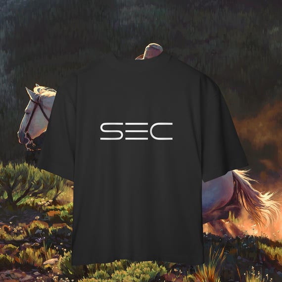 Living on the edge - Camiseta Oversized