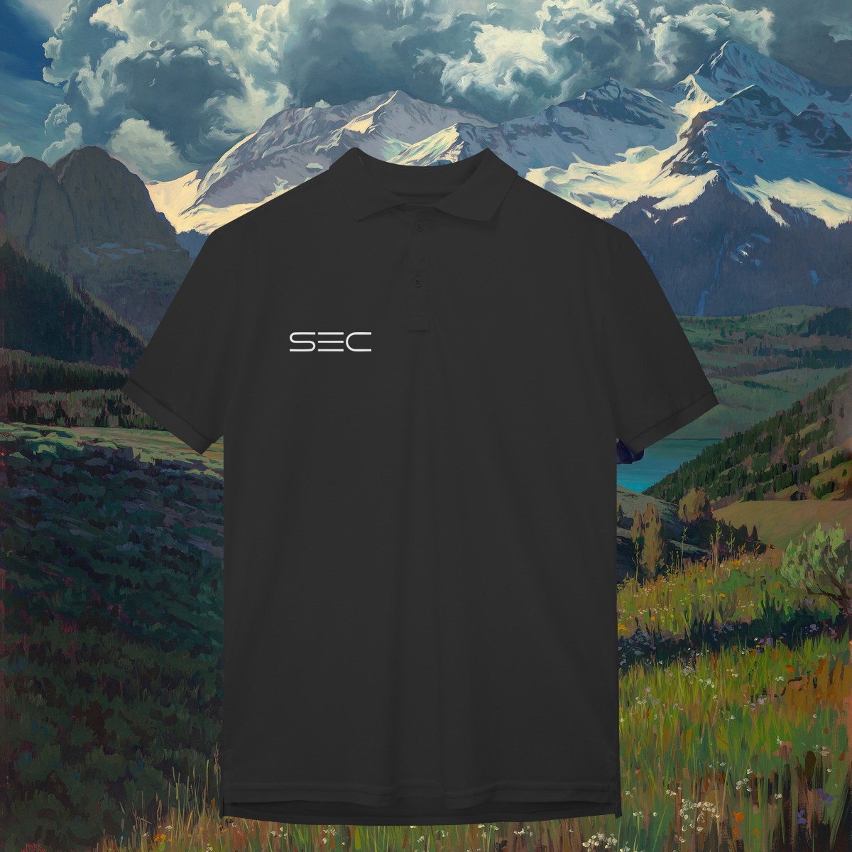 Nome do produto: Living with Mountains - Polo Prime