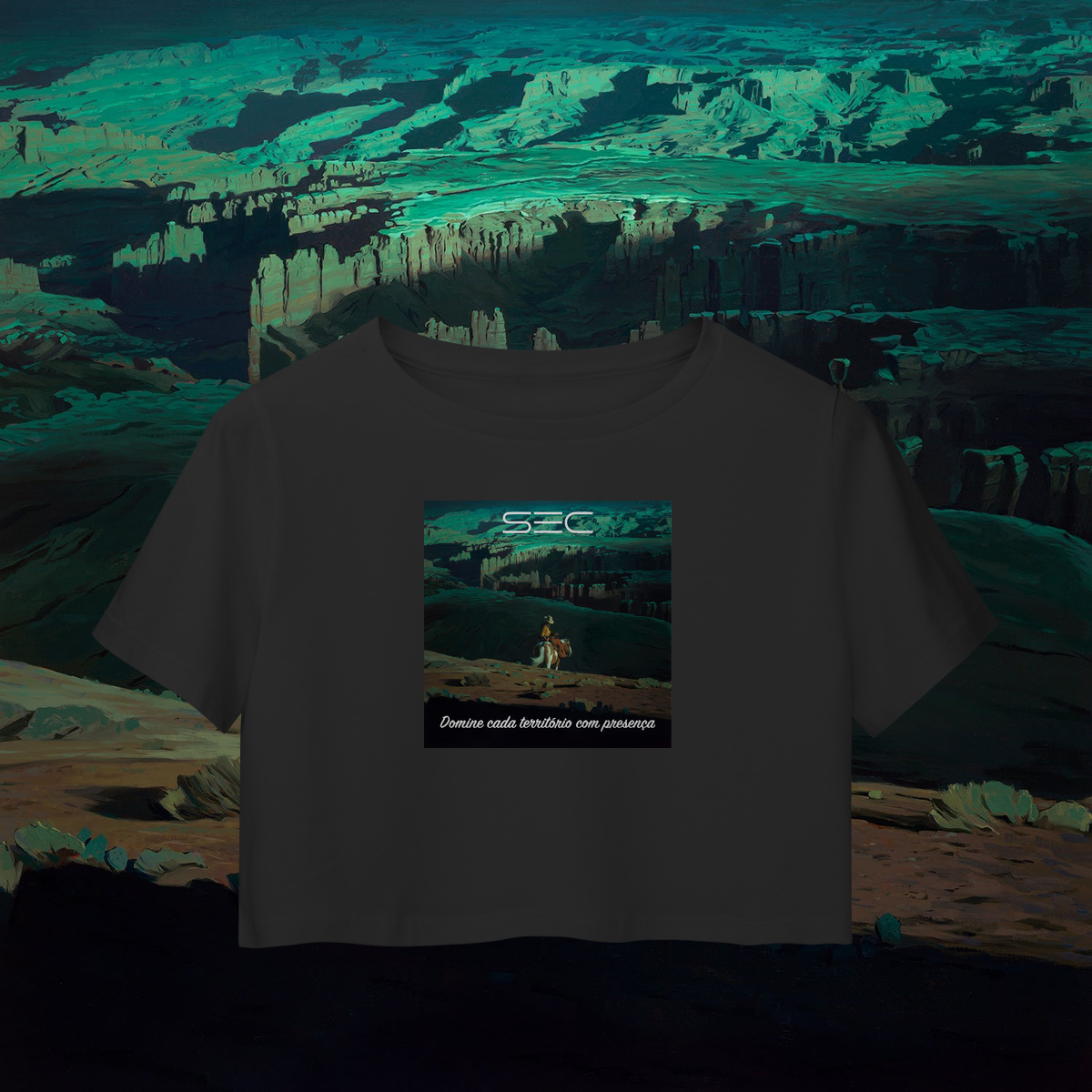 Nome do produto Lord of the west - Camisa Cropped