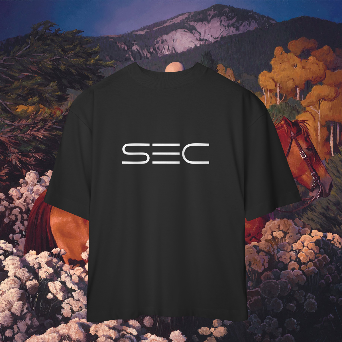 Nome do produto: Magic Hour in taos - Camiseta Oversized