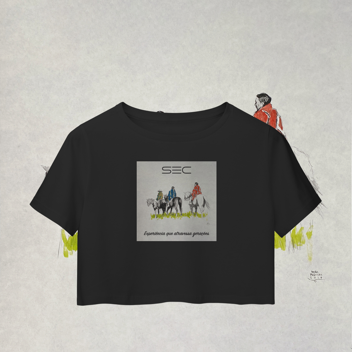 Nome do produto: Many winters - Camisa Cropped