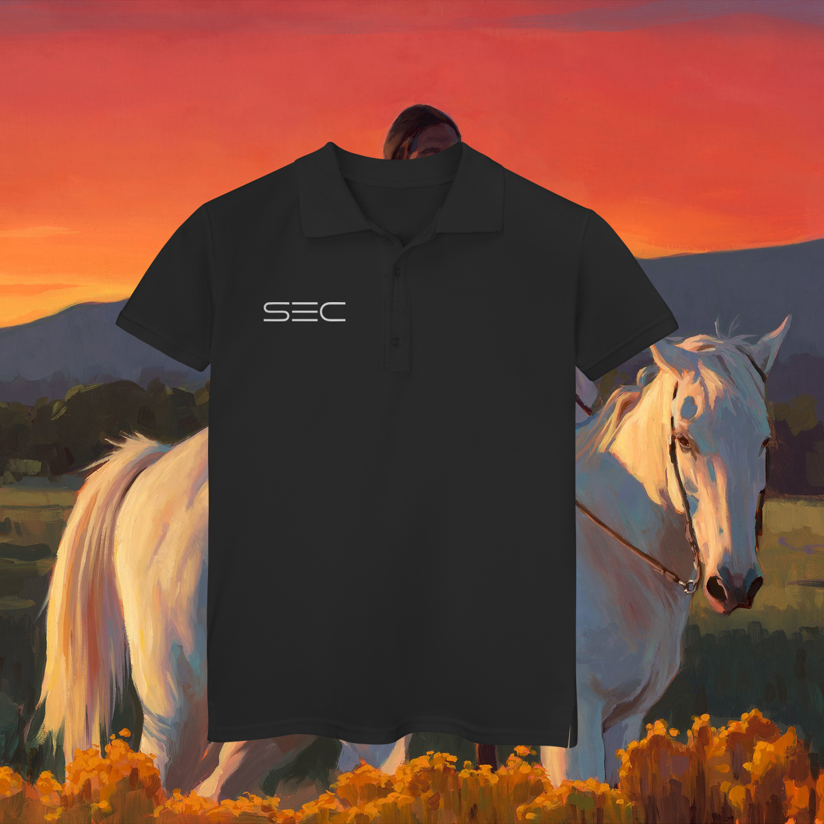 Nome do produto: Mariposa Afterglow - Polo Feminina