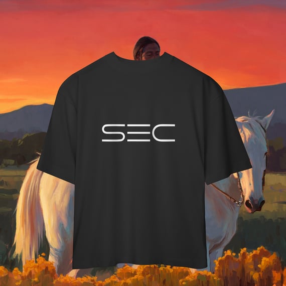 Mariposa Afterglow - Camiseta Oversized