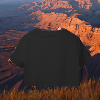 Nome do produto In the middle run a river - Camisa Cropped