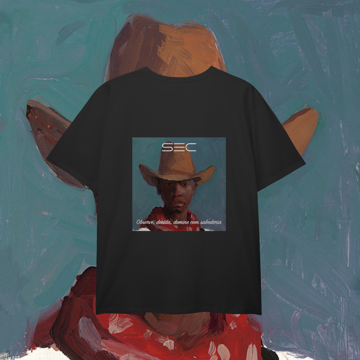 Nome do produto Larry the judge - T-Shirt Plus Size