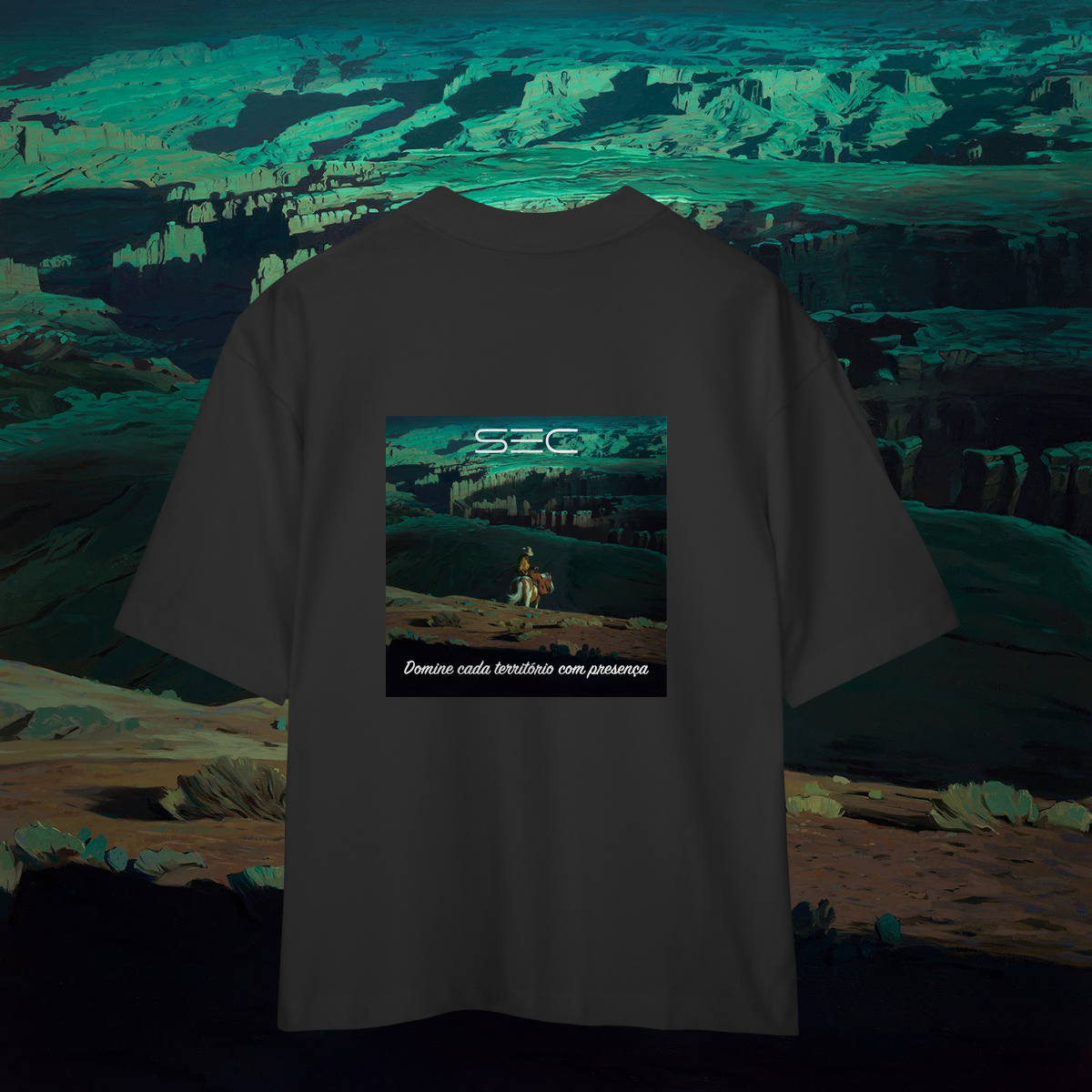 Nome do produto Lord of the west - Camiseta Oversized