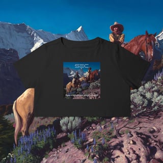 Nome do produto Kiss the Sky - Camisa Cropped