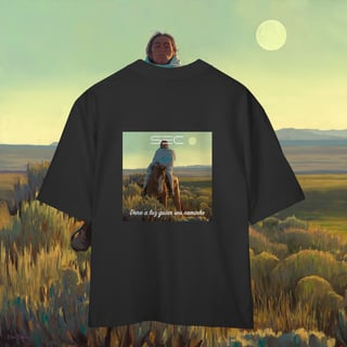 Nome do produto Moon rising - Camiseta Oversized