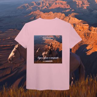 Nome do produto In the middle run a river - T-Shirt Pima