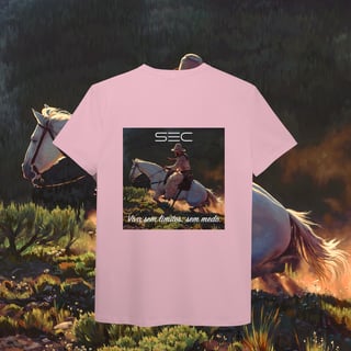 Nome do produto Living on the edge - T-Shirt Pima