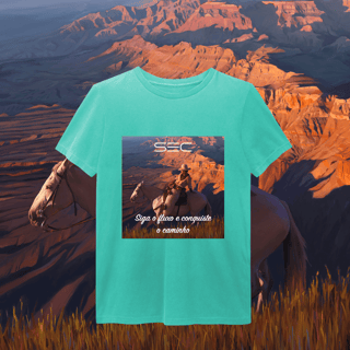 Nome do produto In the middle run a river - T-Shirt Estonada