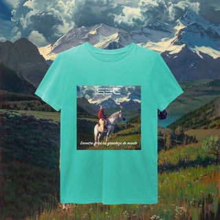 Nome do produto Living with Mountains - T-Shirt Estonada