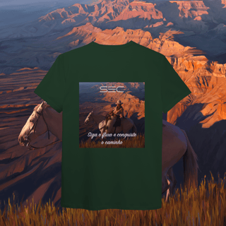 Nome do produto In the middle run a river - T-Shirt Pima