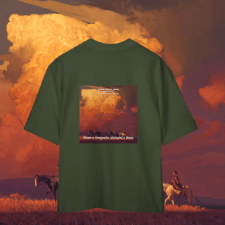 Nome do produto Journey to blue waters - Camiseta Oversized