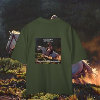 Nome do produto Living on the edge - Camiseta Oversized