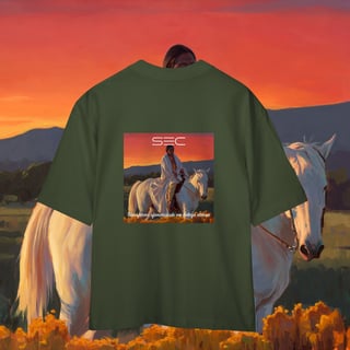 Nome do produto Mariposa Afterglow - Camiseta Oversized