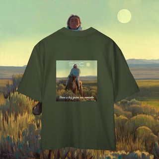 Nome do produto Moon rising - Camiseta Oversized