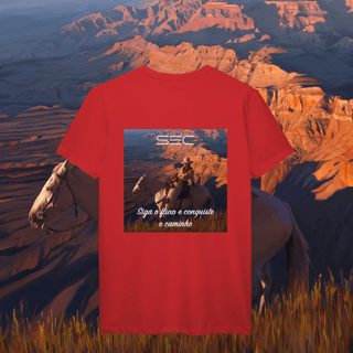 Nome do produto In the middle run a river - T-Shirt Prime