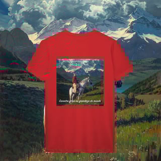 Nome do produto Living with Mountains - T-Shirt Prime