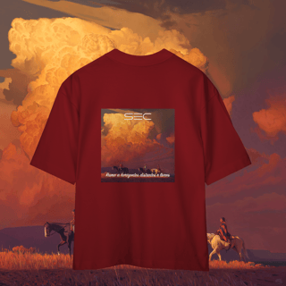 Nome do produto Journey to blue waters - Camiseta Oversized