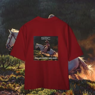 Nome do produto Living on the edge - Camiseta Oversized