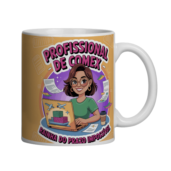Caneca Rainha do Prazo Impossível ☕ 