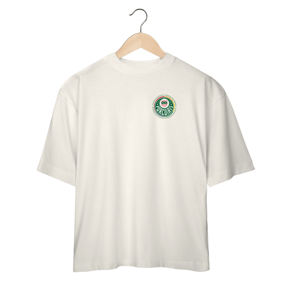 Camiseta Oversized - Somos Diversos (estampa frente e verso)