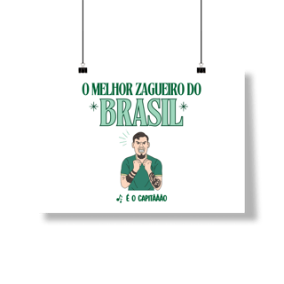 Nome do produto Poster - Capitão!