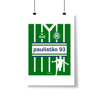 Nome do produto Poster - Paulistão 93