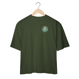 Nome do produto Camiseta Oversized - Somos Diversos (estampa frente e verso)