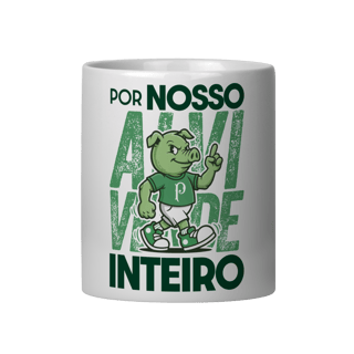 Nome do produto Caneca - Por Nosso Alviverde