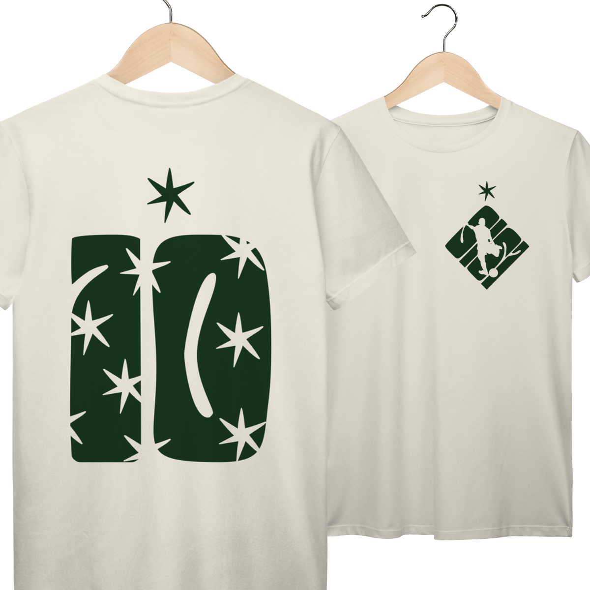 Camiseta Sissi - Frente e verso (Estampa verde)