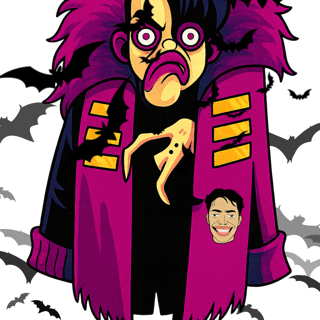 Nome do produto Camisa Estampada Oversized – Caricatura Exclusiva | VOU DESENHAR VOCÊ