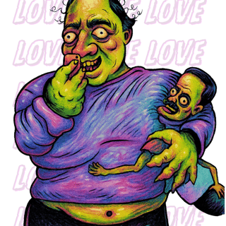 Nome do produto Camisa Estampada Oversized – Caricatura Exclusiva | VOU DESENHAR VOCÊ