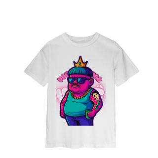 Nome do produto Camisa Estampada INFANTIL – Caricatura Exclusiva | VOU DESENHAR VOCÊ