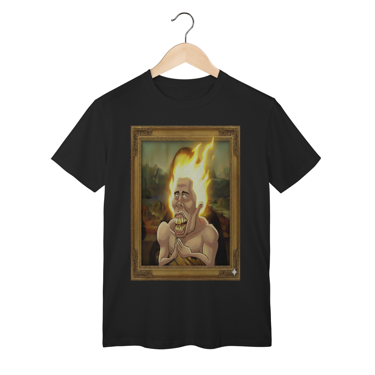 Nome do produto: Camisa Estampada – Caricatura Exclusiva | VOU DESENHAR VOCÊ