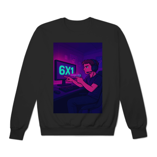 Nome do produto Moletom Fechado Estampa Gamer