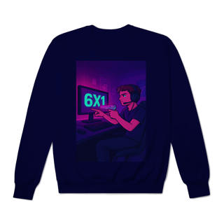 Nome do produto Moletom Fechado Estampa Gamer