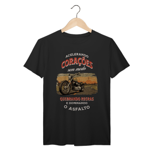 Nome do produtoCamiseta Legado Acelerando Corações Sem Medo