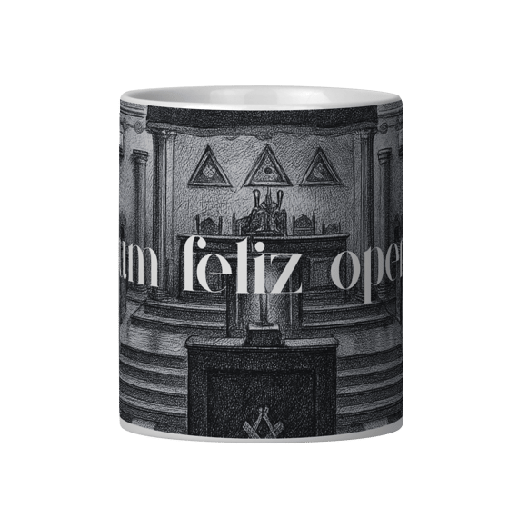 Caneca Maçônica (Feliz Operário)