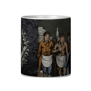 Caneca Maçônica (Esquadro e Compasso)