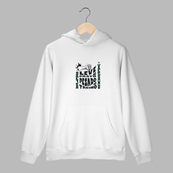 Moletom Canguru Leve no Prato