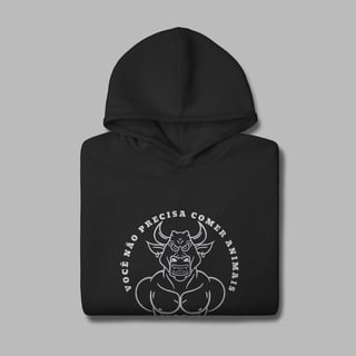 Nome do produto Moletom Canguru Vegan Bull