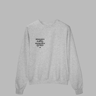 Nome do produto Moletom Fechado Músculos à Base de Plantas