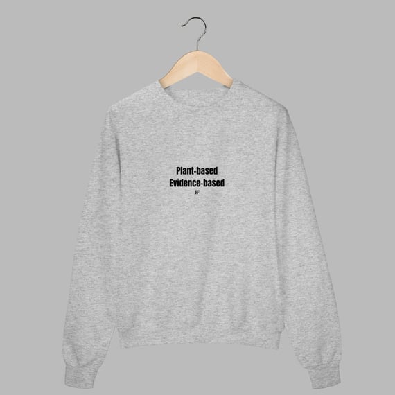 Moletom Fechado Plant Based, Evidence Based