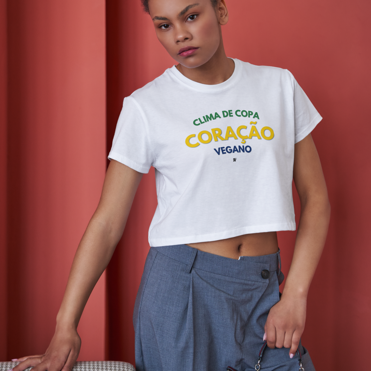 Cropped - Coração Vegano